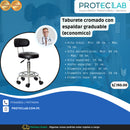 Taburete Cromado Con Espaldar Graduable Economico / Peru