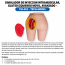 SIMULADOR DE INYECCION INTRAMUSCULAR, GLUTEO IZQUIERDO MOVIL - AVANZADO